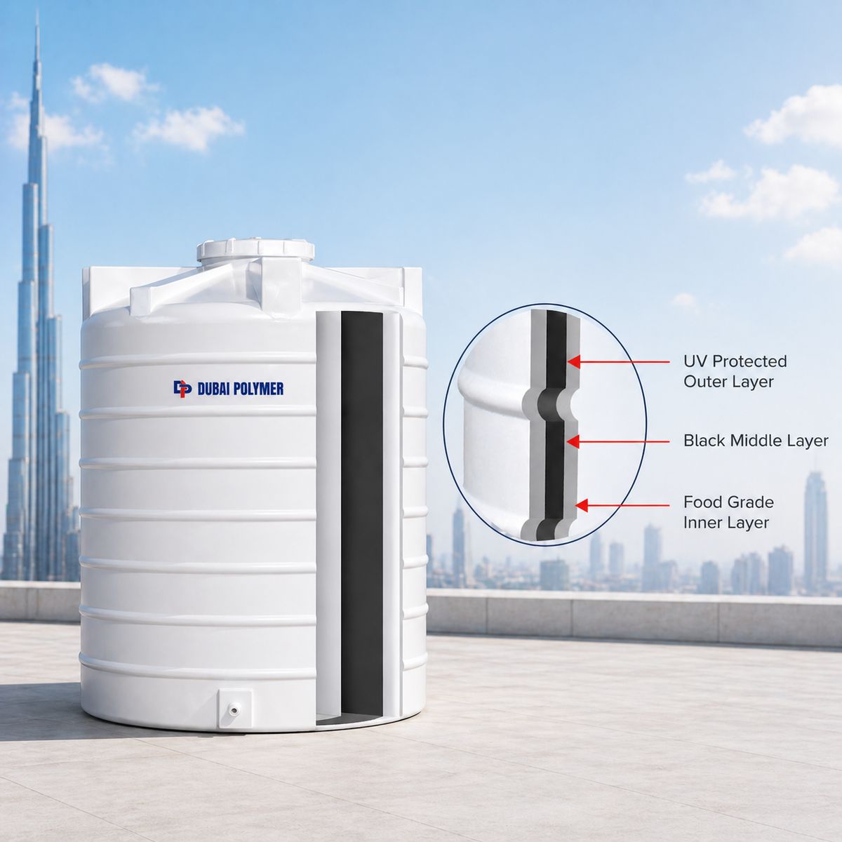 Benefits of Plastic Water Storage Tanks in UAE